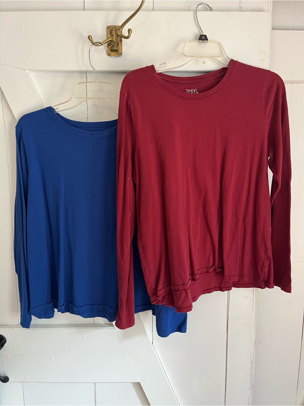 SALE 3/$15 Two Long-Sleeve Crew Neck Tops